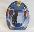Martti Lehto kissa lasikortti, kaksin kuutamolla / Glass card, in the moonlight for two - Nro 6856